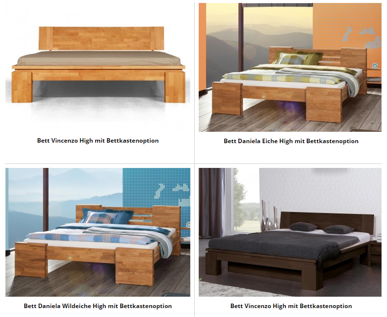 Moderne Betten Mit Bettkasten Online Bestellen Schlafzimmertraum