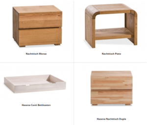 Der perfekte Nachttisch für Ihr Schlafzimmer auf schlafzimmertraum.de