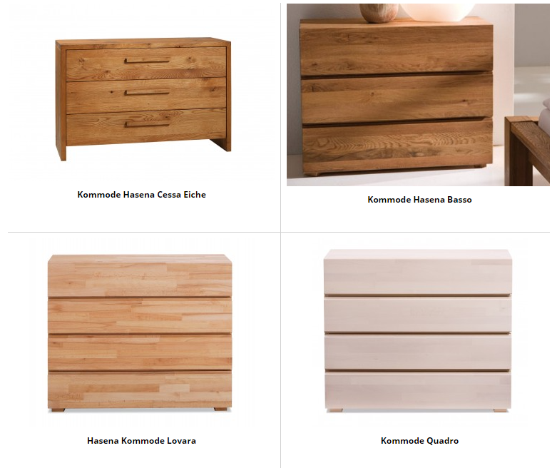 Kommoden für Ihr Schlafzimmer bei schlafzimmertraum.de | Schlafzimmertraum